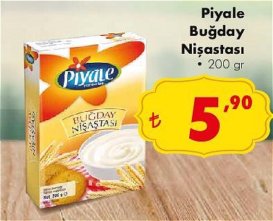 Şok Piyale Buğday Nişastası 200 gr