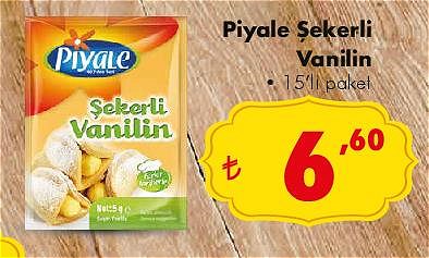 Piyale Şekerli Vanilin 15'li Paket image