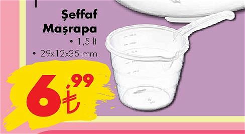 Şeffaf Maşrapa 1.5 lt image