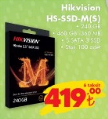 Hikvision HS-SSD-M(S) 240 GB image