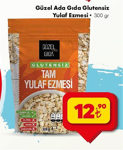 Güzel Ada Gıda Glutensiz Yulaf Ezmesi 300 gr image