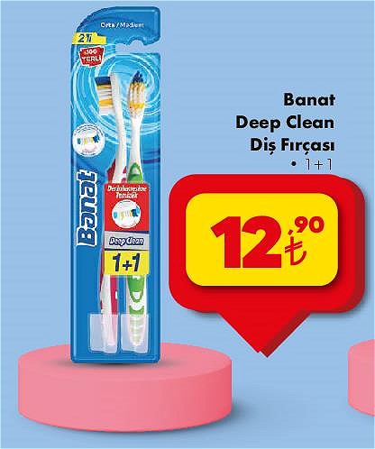 Banat Deep Clean Diş Fırçası 1+1 image