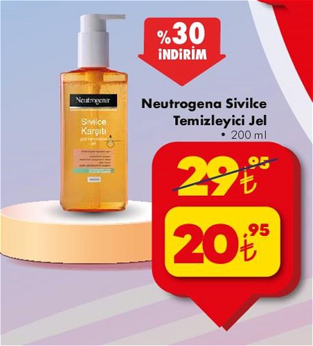 Neutrogena Sivilce Temizleyici Jel 200 ml image