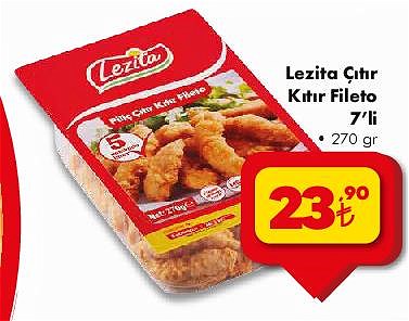 Lezita Çıtır Kıtır Fileto 7'li 270 gr image
