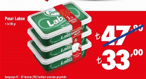 Pınar Labne 3x180 gr image