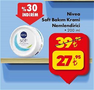 Nivea Soft Bakım Kremi Nemlendirici 200 ml image