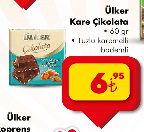 Ülker Kare Çikolata 60 gr image