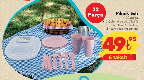 Piknik Seti 32 Parça image