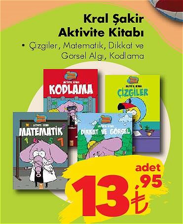 Kral Şakir Aktivite Kitabı image