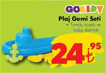Gokidy Plaj Gemi Seti image