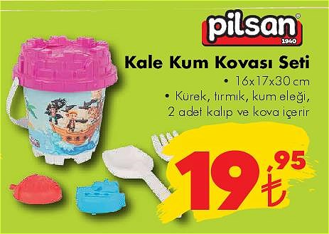 Pilsan Kale Kum Kovası Seti image