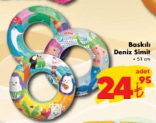 Bestway Baskılı Deniz Simit 51 cm image