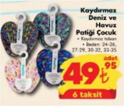 Kaydırmaz Deniz ve Havuz Patiği Çocuk image