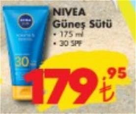 Nivea Güneş Sütü 175 ml 30 SPF image