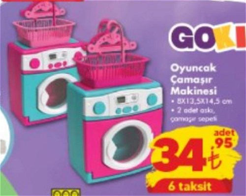 Gokidy Oyuncak Çamaşır Makinesi image