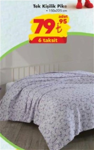Tek Kişilik Pike 150x225 cm image
