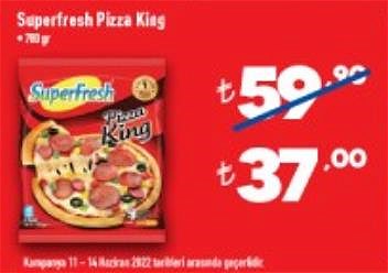 Superfresh Pizza King 780 gr image