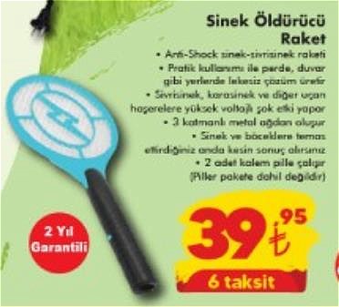Sinek Öldürücü Raket image
