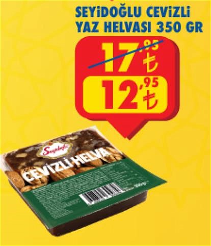 Seyidoğlu Cevizli Yaz Helvası 350 gr image