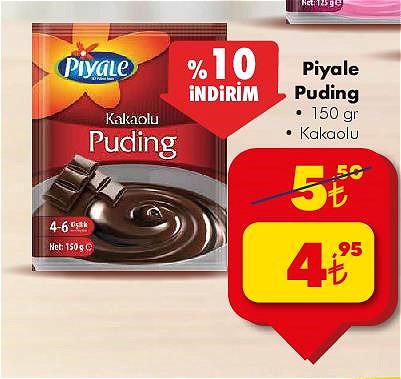 Piyale Puding 150 gr Kakaolu image