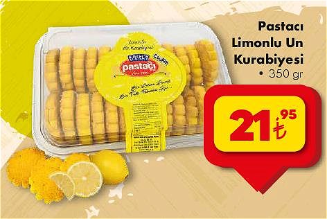 Pastacı Limonlu Un Kurabiyesi 350 gr image