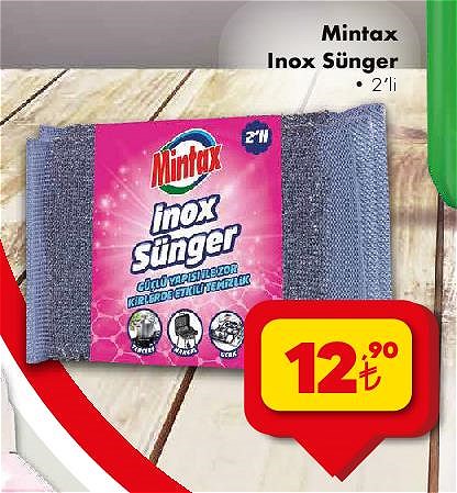 Mintax Inox Sünger 2'li image