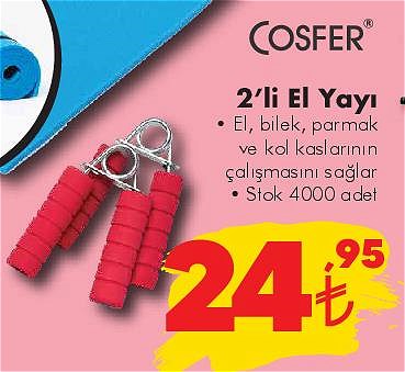 Cosfer 2'li El Yayı image