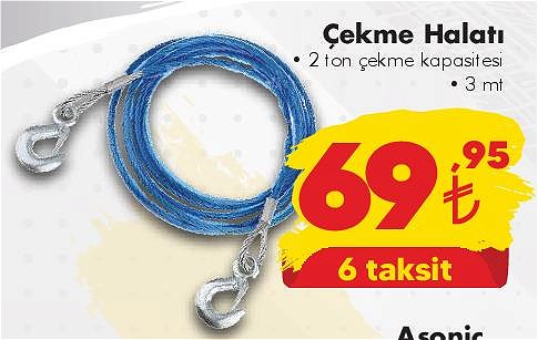 Çekme Halatı 3 mt image