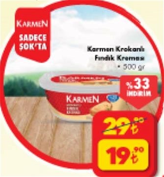 Karmen Krokanlı Fındık Kreması 500 gr image