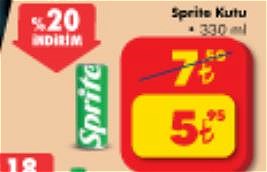 Şok Sprite Kutu 330 ml