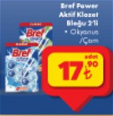 Bref Power Aktif Klozet Bloğu 2'li Okyanus/Çam image