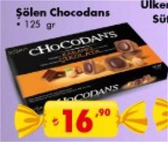 Şok Şölen Chocodans 125 gr