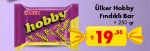 Ülker Hobby Fındıklı Bar 250 gr image