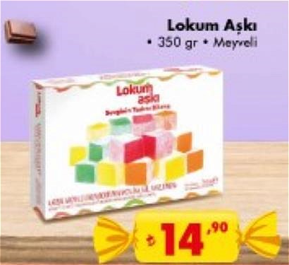 Lokum Aşkı 350 gr Meyveli image