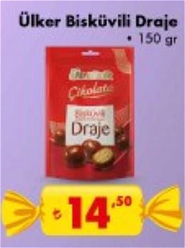 Ülker Bisküvili Draje 150 gr image