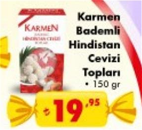 Karmen Bademli Hindistan Cevizi Topları 150 gr image