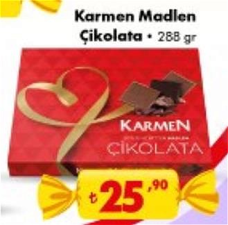 Karmen Madlen Çikolata 288 gr image