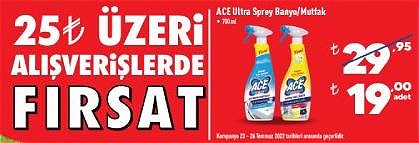 Ace Ultra Sprey Banyo/Mutfak 750 ml image