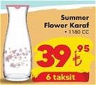 Paşabahçe Summer Flower Karaf 1180 cc image