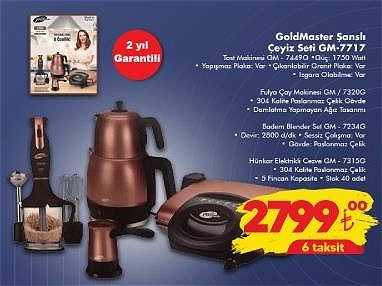 Goldmaster GM-7717 Şanslı Çeyiz Seti image