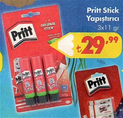 Pritt Stick Yapıştırıcı 3x11 gr image