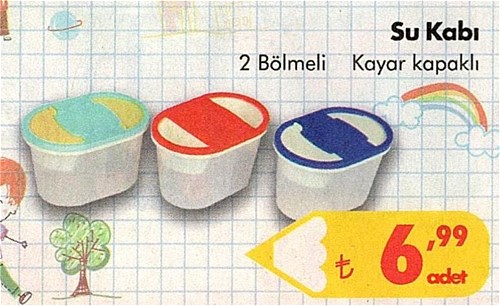 Su Kabı 2 Bölmeli image