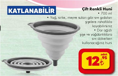 Çift Renkli Huni 700 ml image