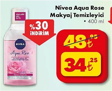 Nivea Aqua Rose Makyaj Temizleyicisi 400 ml image