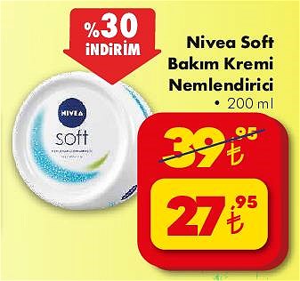 Nivea Soft Bakım Kremi Nemlendirici 200 ml image