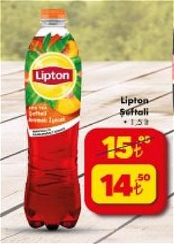 Lipton Şeftali 1,5 lt image