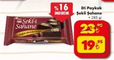 Eti Paykek Şekli Şahane 285 gr image