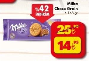 Milka Choco Grain 168 gr image