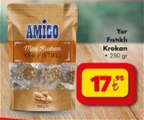 Amigo Yer Fıstıklı Krokan 250 gr image