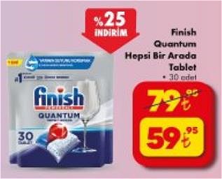 Finish Quantum Hepsi Bir Arada Tablet 30 Adet image